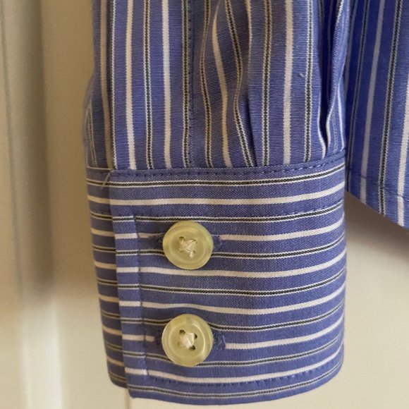 Banana Republic Pin Striped Long Sleeve Button Down Shirt - Picture 5 of 6